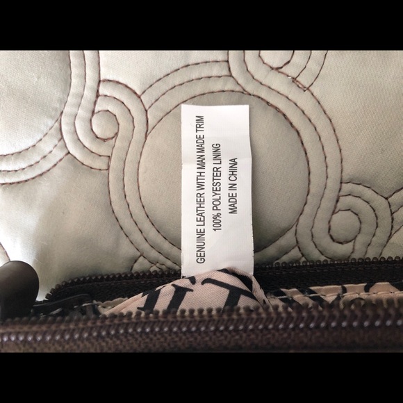 Tignanello Chocolate Brown Leather Purse - Picture 6 of 8